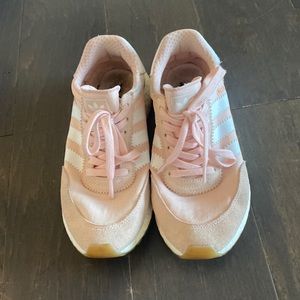 Adidas pink sneakers